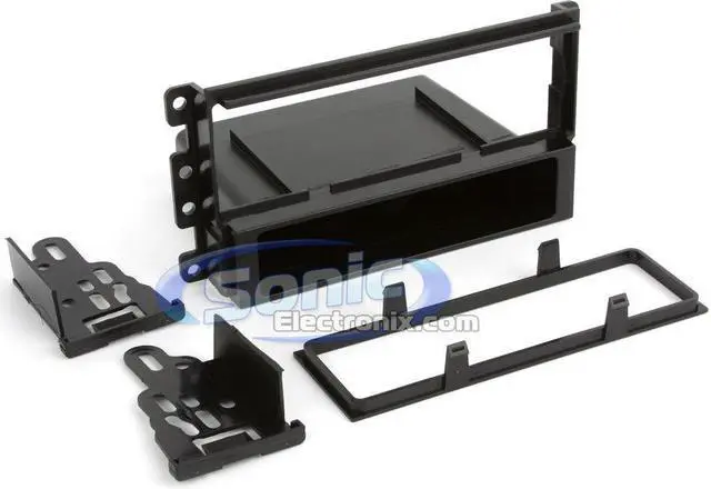 Alt view image 2 of 7 - Metra 99-7008 Single DIN Installation Kit for 2003 Mitsubishi Outlander Vehicles