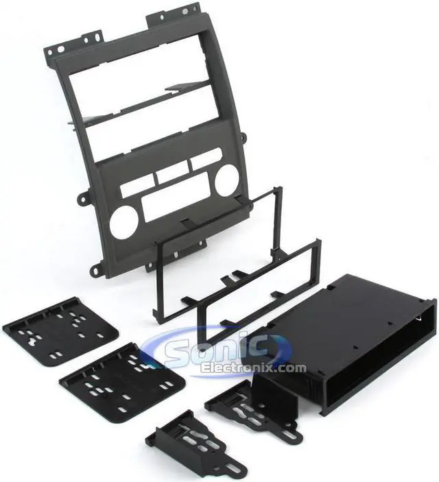 Main image of METRA 99-7428G GRAY DOUBLE DIN INSTALL DASH KIT FOR 09 NISSAN FRONTIER LE / SE