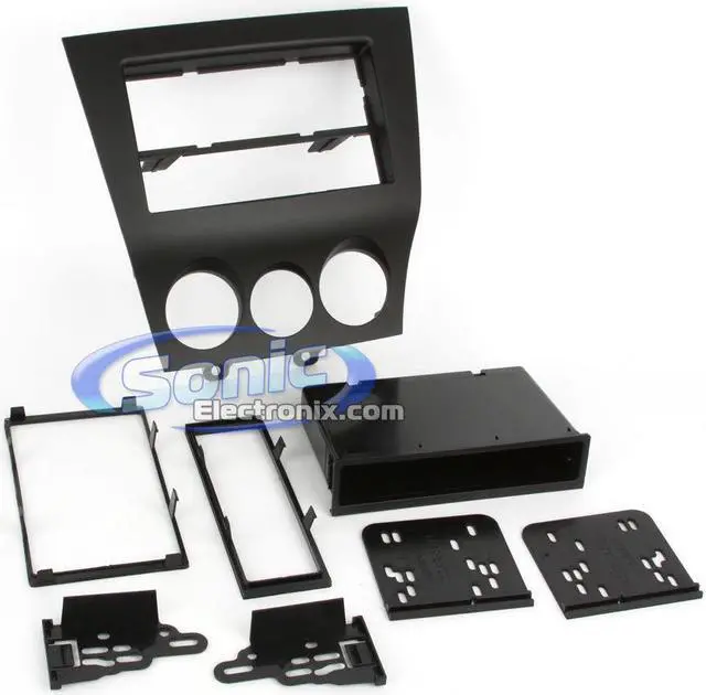Alt view image 3 of 5 - Metra 99-7515B Double Din Radio Provision 2009-2010 Mazda RX8 Kit (Black)