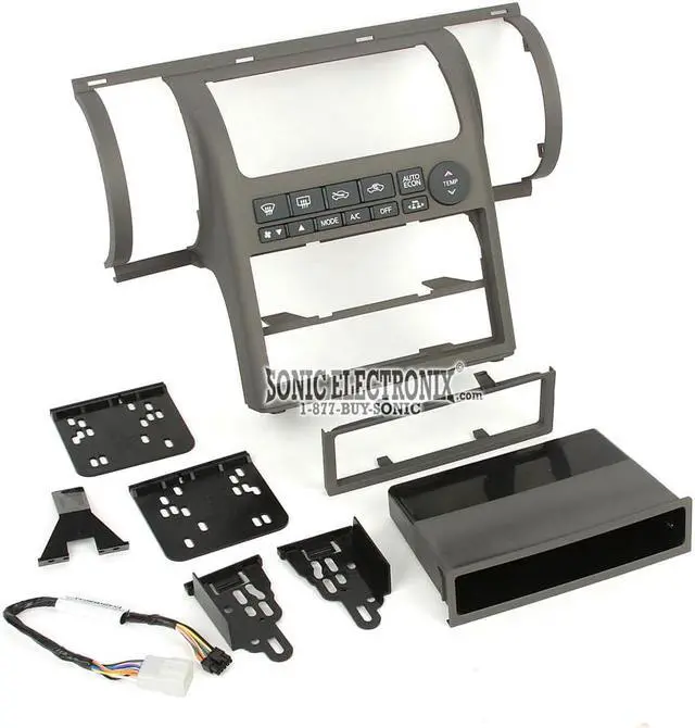 Alt view image 4 of 9 - METRA 99-7604T SINGLE / DOUBLE DIN DASH INSTALL KIT FOR 2003-2004 INFINITI  G35