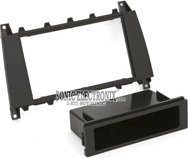 Alt view image 2 of 5 - METRA 99-8712 SINGLE DIN INSTALLATION KIT FOR 2005 - 2008 MERCEDES C / CLK CLASS