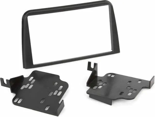Alt view image 2 of 11 - 1995-1999 Saturn All Models Double DIN Turbo Installation Kit