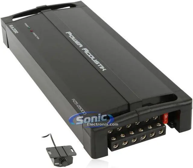 Alt view image 4 of 15 - Power Acoustik Class D Amplifier 2500W Max