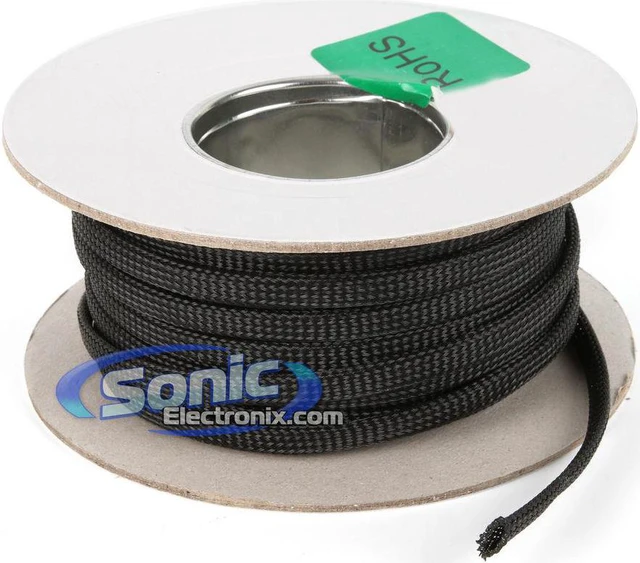 Main image of NEW XSCORPION ET141BK EXPANDABLE BRAIDED SLEEVE 1/4" DIA 100' SPOOL