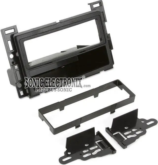 Alt view image 2 of 15 - Metra 99-3302 Metra gm/pontiac/ saturn din dash kit with pocket