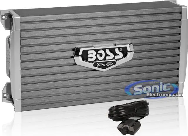 Alt view image 6 of 20 - New Boss Ar1600.2 1600 Watt 2 Channel Car Amplifier Car Audio Car Amp Class A/B