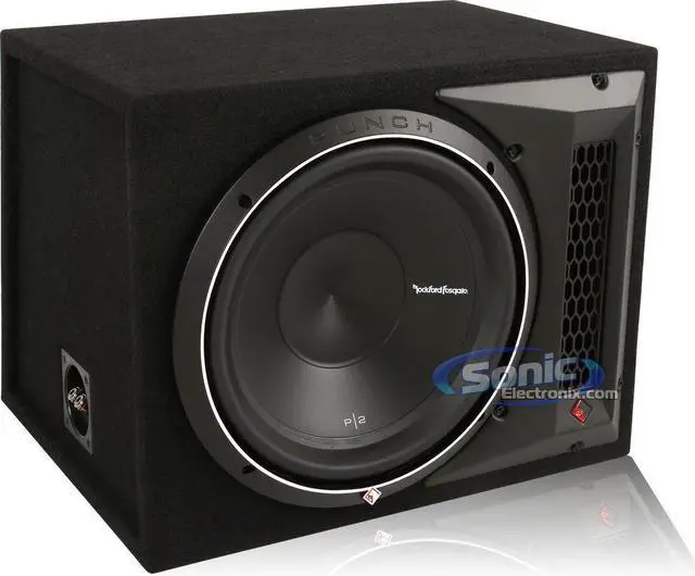 Alt view image 5 of 5 - Rockford-Fosgate P2-1X12 Single P2 12 inch. Loaded Enclosure