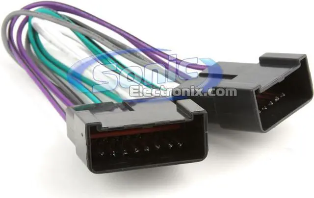 Alt view image 5 of 13 - Metra 70-5513 Amplifier Eliminator Plug Bypass System Wiring Harness for Select Ford Vehicles