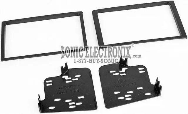 Alt view image 6 of 11 - Metra 95-7861 '03-'08 Honda Pilot Double Din Radio Install Kit