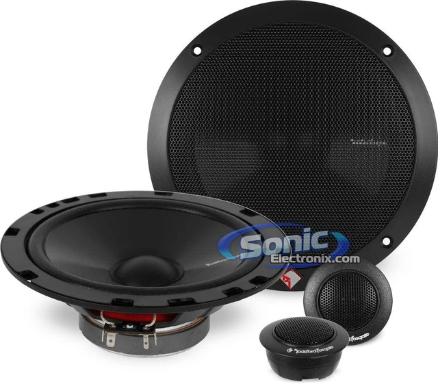 Alt view image 2 of 2 - Rockford Fosgate R1675-S 6.75-Inch 80W 2-Way Component System