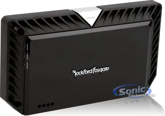 Alt view image 4 of 10 - ROCKFORD FOSGATE T1500-1BDCP 1500W MONO Car Amplifier