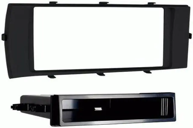 Alt view image 3 of 7 - Metra 99-8239B Single DIN Install Dash Kit for 2012-up Toyota Prius C Vehicles