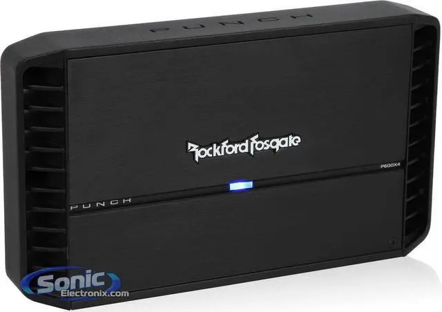 Alt view image 2 of 2 - Rockford Fosgate P600X4 Punch 4-Channel Amplifier