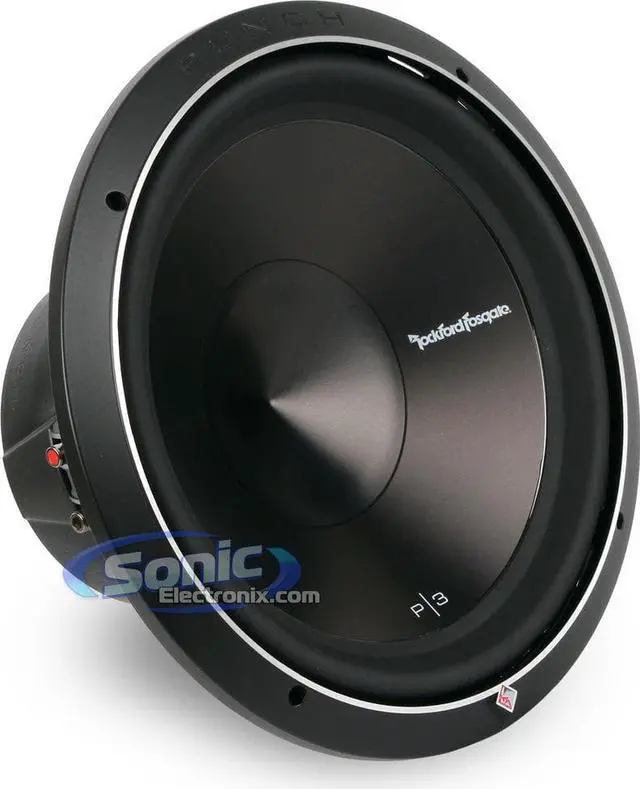 Alt view image 3 of 17 - Rockford Fosgate P3D4-15 15" Punch P3 4-Ohm Dvc Subwoofer