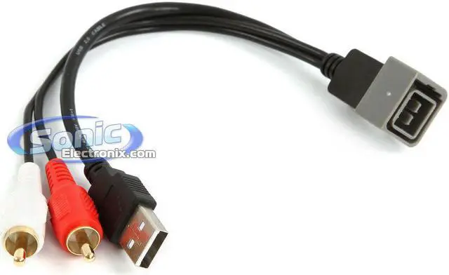 Alt view image 2 of 3 - PAC USBNI1 USB Port Retention Cable for 2011-Up Nissan Vehicles
