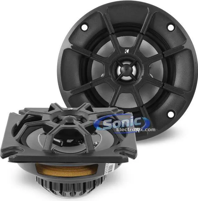 Alt view image 5 of 20 - Kicker 40PS42 4" 2-way Marine Speakers