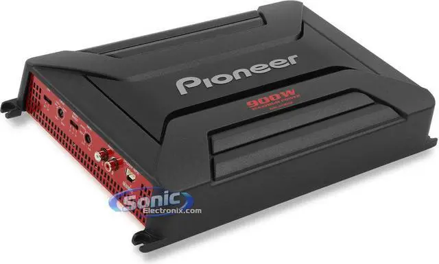 Alt view image 6 of 13 - Pioneer GM-A5602 2-channel car amplifier - 150 watts RMS x 2