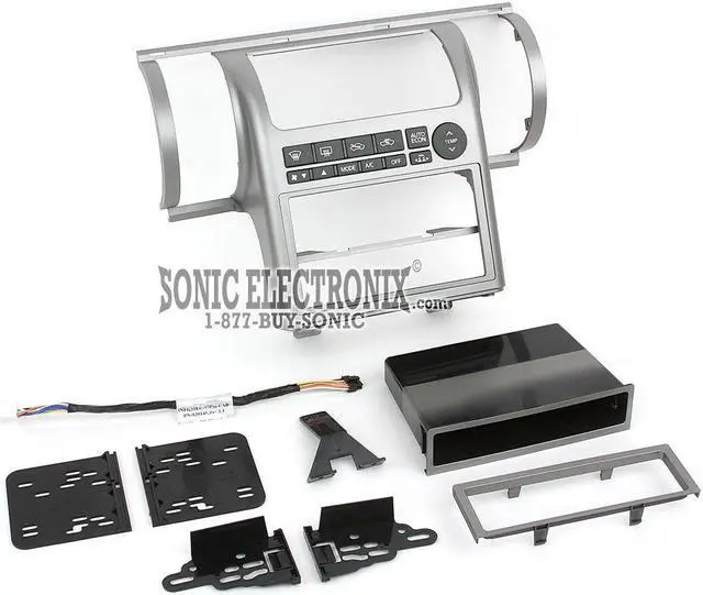 Alt view image 2 of 10 - METRA 99-7604 SINGLE / DOUBLE DIN INSTALLATION KIT FOR 2003 - 2004 INFINITI G35