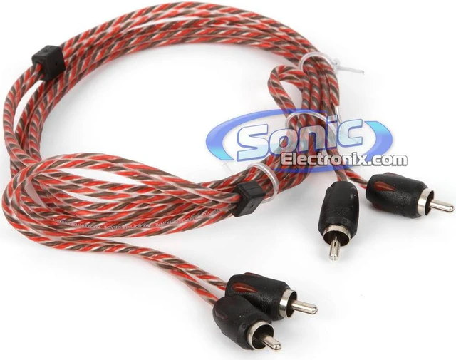 Main image of Stinger 6 Foot 4000 Series Professional 2 Channel RCA Interconnects