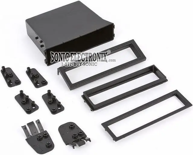 Alt view image 3 of 14 - Metra 988999 Mitsubishi / Subaru / Volkswagen Under Radio Turbo Pocket Kit
