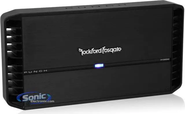 Alt view image 2 of 4 - Rockford Fosgate P1000X2 Punch 2-Channel Amplifier