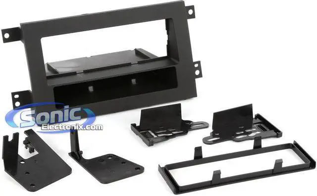 Main image of 2005-2009 Honda Ridgeline Single DIN Turbo Install Kit - Gray