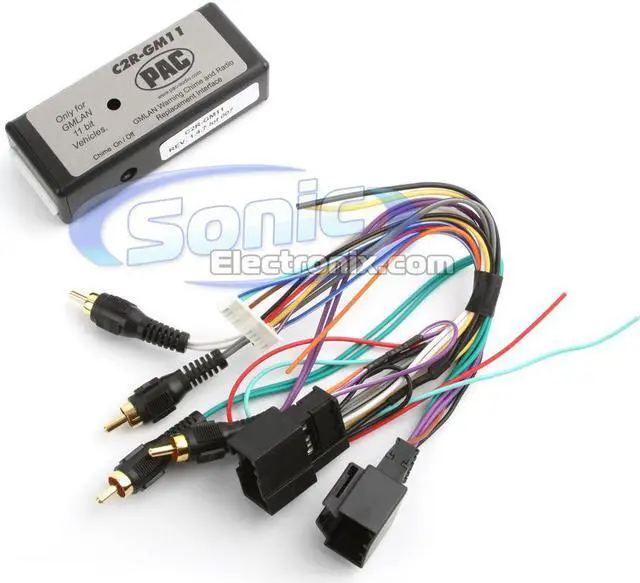 Alt view image 5 of 8 - Pac C2R-GM11 11-Bit Interface Radio Integration Adapter for 2007 GM Vehicles with No Onstar System