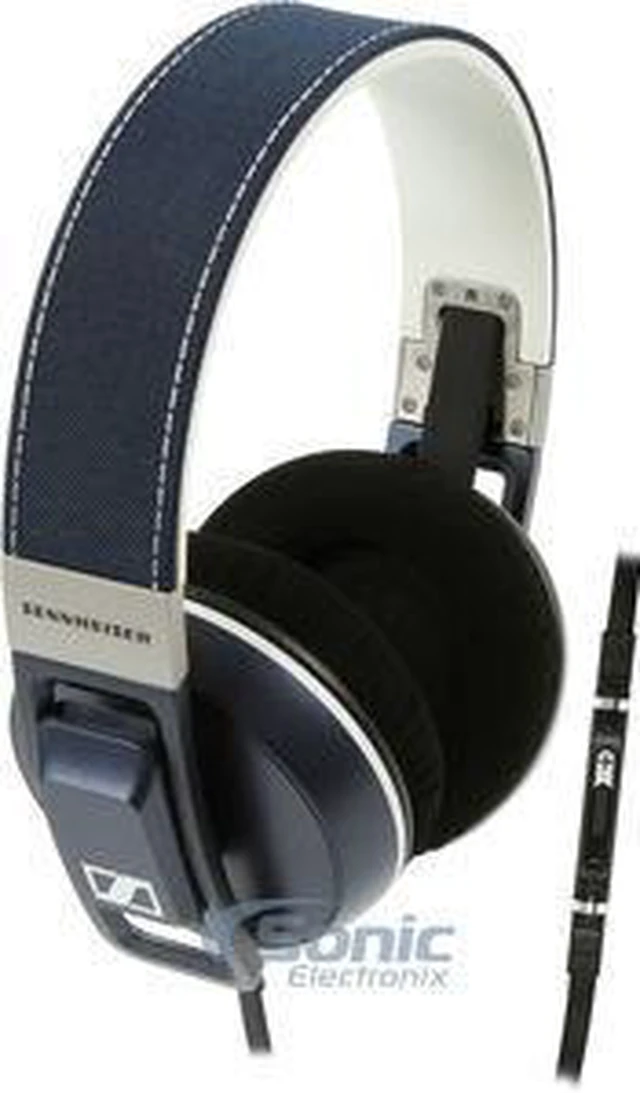 Alt view image 2 of 11 - Sennheiser Urbanite XL Over-Ear Heaphones with Galaxy Remote (Denim)