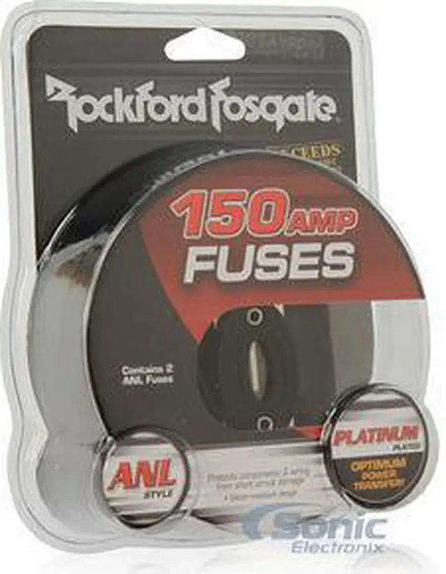 Alt view image 3 of 4 - Rockford Fosgate RFFA150 150 Amp ANL Fuse