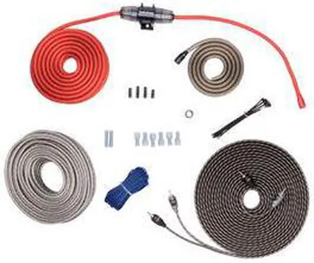 Alt view image 3 of 5 - Rockford Fosgate RFK8X 8-Gauge Amp Wiring Kit 8 GA