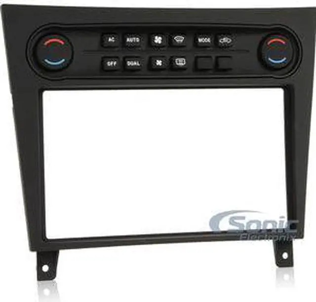 Alt view image 3 of 6 - Metra 99-7625B Black Single/Double DIN Dash Kit for Select 2008-13 Infiniti G37