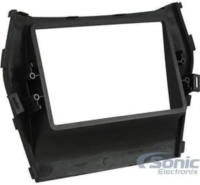 Alt view image 3 of 6 - Metra 95-7354B Double DIN Install Dash Kit for 2013 Hyundai Santa Fe Vehicle