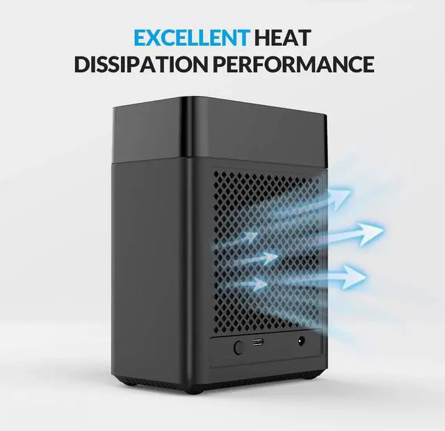 Alt view image 5 of 7 - ORICO 2 Bay External Hard Drive Enclosure USB3.1 Type-C Tool-Free Hard Disk Enclosure for 3.5inch SATA HDD - DS200C3