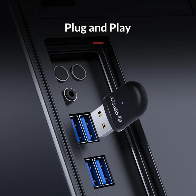 Alt view image 4 of 7 - ORICO USB Bluetooth-Compatible 5.0 Transmitter Audio Adapter for Nintendo Switch PS4 Laptop TV Mode Support Dual Connections