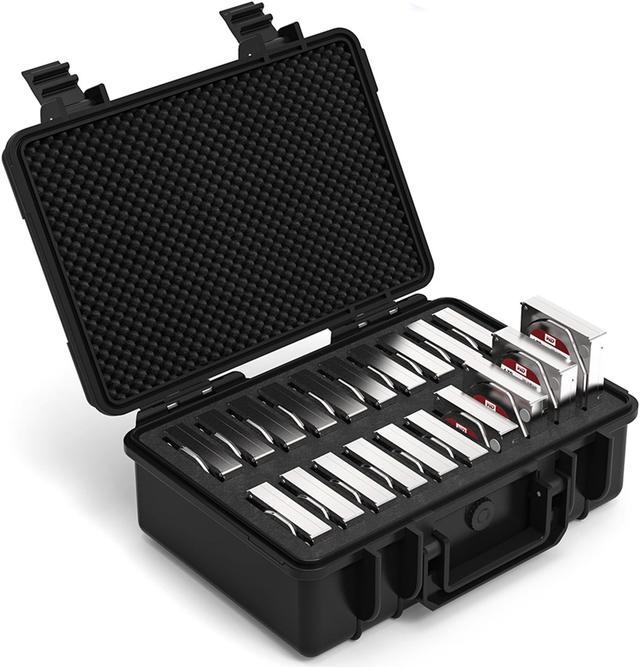 ORICO 20-Bay 3.5 inch Hard Drive Box Multi-Protection Case 15.7 x