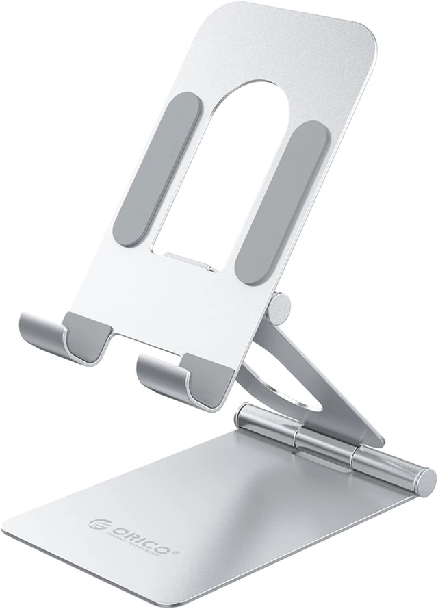 Main image of ORICO Mobile Phone Holder Adjustable Holder Stand for iPhone Samsung Metal Foldable Table Stand Desk