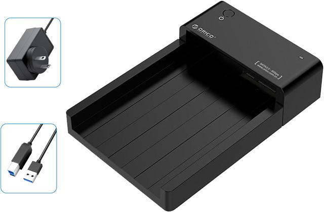 [Support UASP & 16TB] ORICO Tool-Free 2.5 & 3.5 in USB 3.0 to SATA External  Hard Drive Enclosure HDD SSD Docking Station Horizontal Lay-Flat HDD