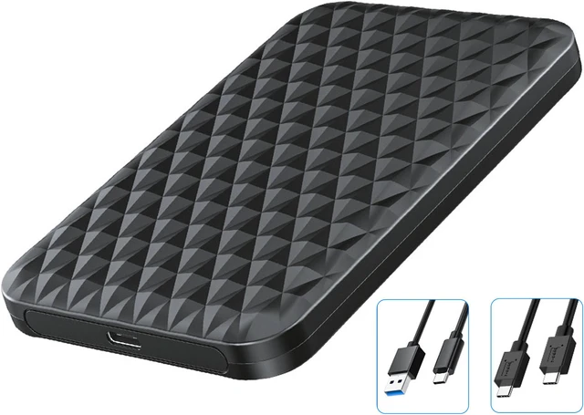 Main image of ORICO 4TB 2.5 Inch USB 3.0 to SATA 3.0 External Hard Drive Enclosure 5Gbps Case Support UASP Protocol SATA III Tool Free (2520C3)