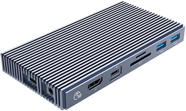 Main image of ORICO USB-C Docking Station with M.2 NVMe SSD Enclosure(Max 4TB), 9-in-1 USB-C Hub Adapter, PD 100W, 3 x 10Gbps USB3.1 USB-A, Type-C, 4K HDMI, TF/SD, Ethernet RJ45, Audio for MacBook/ Dell/HP Laptops