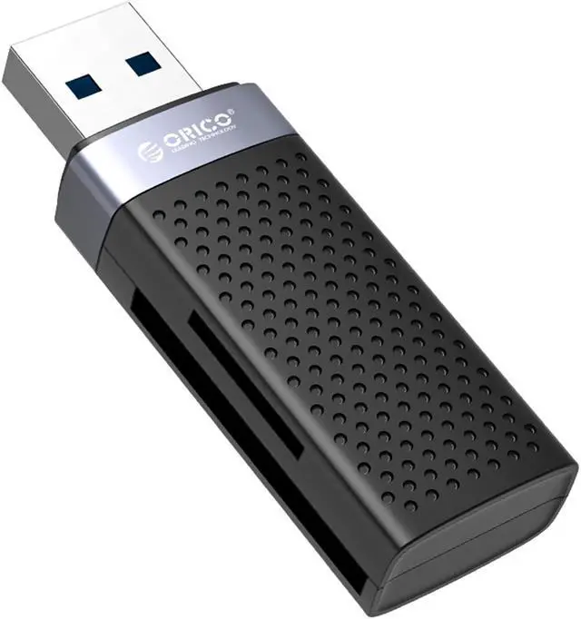 Main image of ORICO USB3.0 SD TF Card Reader Memory Portable Smart Card Reader to SDXC, SDHC, MMC Memory Card Adapter PC Laptop Accessories 2 in 1, USB3.0  to TF/SD Single Read