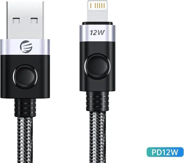 Main image of ORICO USB A to Lightning Cable PD 12W MacBook Fast Charging for iPhone Charger A to Lightning Cable for iPhone13/12 Pro Max - 5 ft.