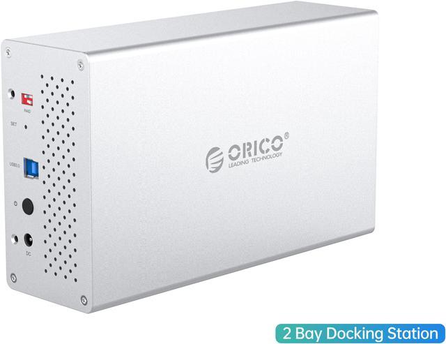 ORICO 2 Bay 2.5 3.5 inch USB 3.0 SATA HDD SSD Enclosure External