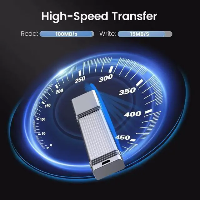 Alt view image 2 of 7 - ORICO USB 3.0 Flash Drive 64GB Memory Stick Speed Up to 100MB/s Reading Thumb Drive USB Flash Drive Metal U Disk Mini Pen Drive Compatible with Laptop Computer USB-C