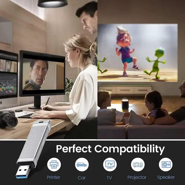 Alt view image 7 of 7 - ORICO USSD Mobile Solid U Disk 512GB Memory Stick Speed Up to 520MB/s Reading Thumb Drive USB 3.2 Pen Drive Metal Solid State U Disk Compatible with Laptop Computer USB-C