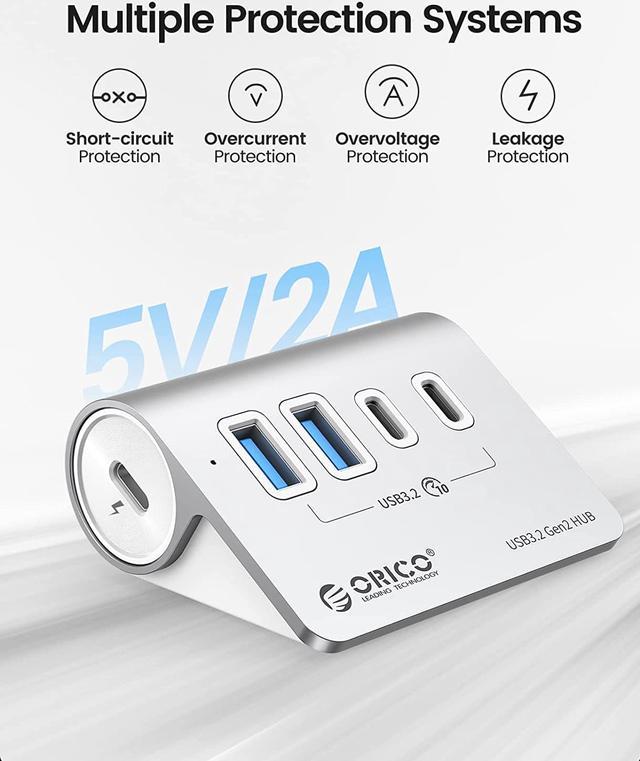 ORICO Câble Adaptateur USB C Femelle vers USB 3.0 Mâle USB A vers 10 Gbit/s  USB3.2 Gen 2, USB A vers USB C Femelle pour USB 3.2 Gen1/USB3.1 Gen2