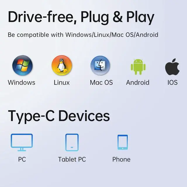 Alt view image 5 of 7 - ORICO USB C Docking Station 9 in 1 USB-C Type C Multiple Adapter with 4K@30Hz HDMI, VGA 1080P@60Hz, PD 100W, SD /TF Card Reader, Ethernet, 3x USB 3.0 Up to 5Gbps, Audio Compatible for Windows and Mac