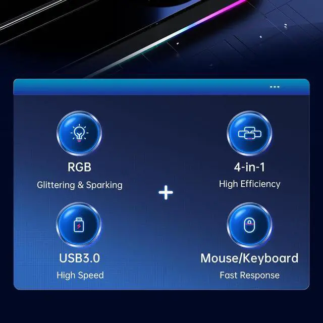 Alt view image 3 of 7 - USB Hub for Latop, ORICO ABS USB c to USB Multiport Adapter with 3 USB 3.0 Ports(5Gbps), 1x SD TF Card Reader Slot, Expander for Laptop, Xbox, Flash Drive, HDD, Console, Printer, Camera,Keyborad, Mous