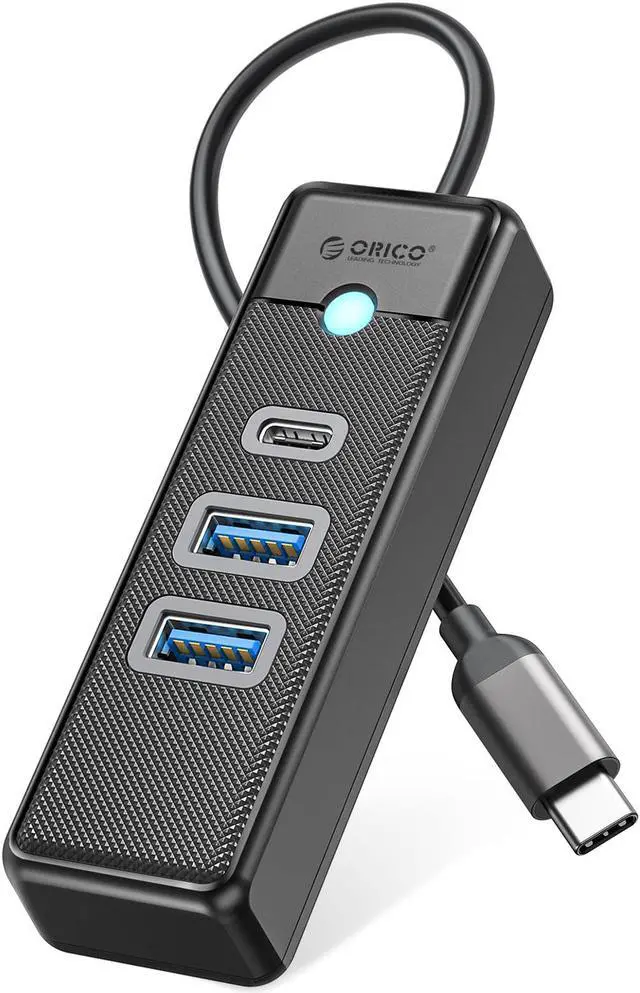Main image of ORICO USB C Type C HUB 3 Port 5Gbps High Speed Mini Splitter Portable OTG Adapter For Desk PC Computer Accessories Black USB C 50cm
