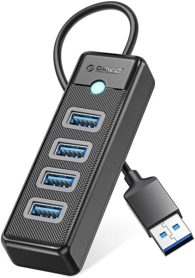 Multiprise PC Hub USB 3.0 - Multi 4 Ports USB Multiple Ultra Fin
