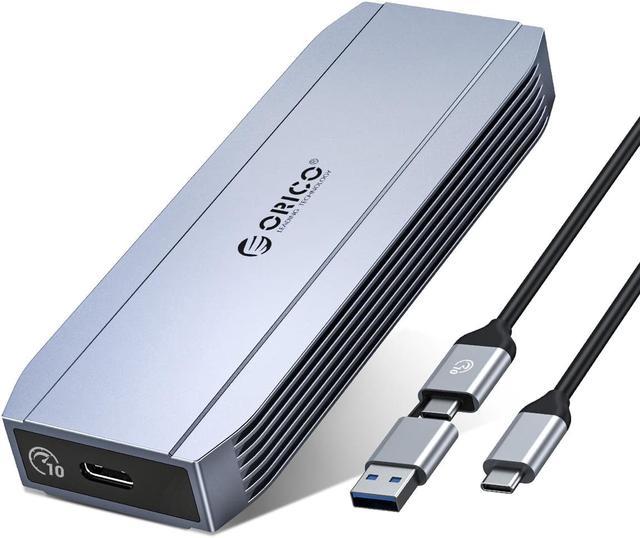 M.2 NVMe USB-C SSD Enclosure, aluminium, USB 3.2 Gen2